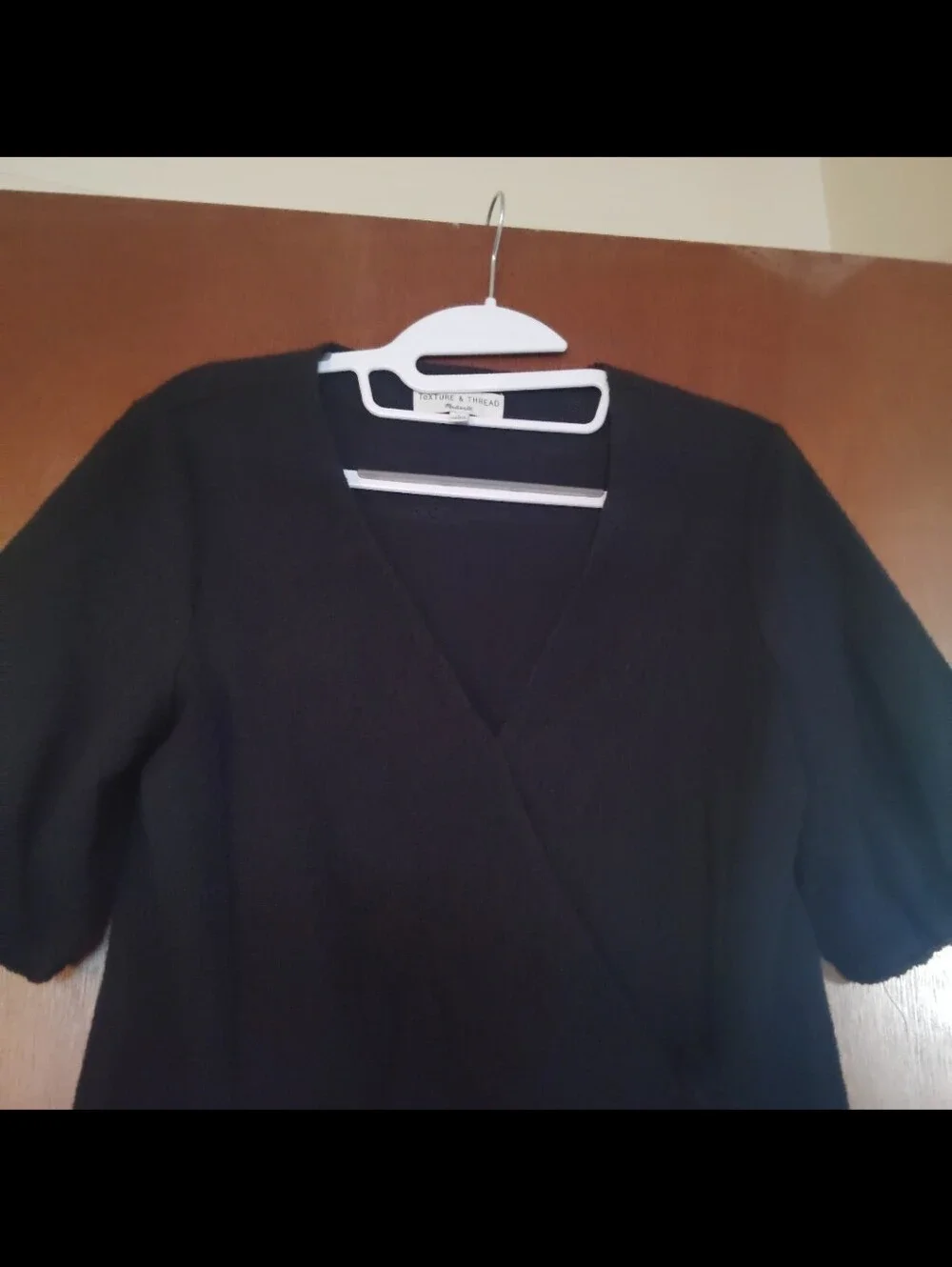 MADEWELL Texture & Thread Puff Sleeve Blouse - Women's Size Small